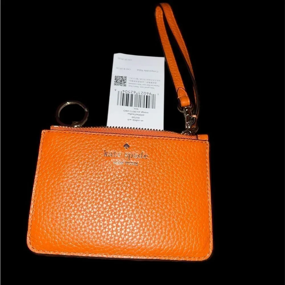 Kate Spade Orange Wristlet